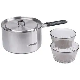 Казанок First Ascent з нержавіючої сталі Fire Maple Antarcti Pot 1.5 л(1060-Antarcti 15)