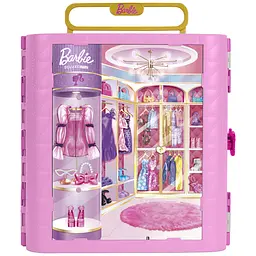 Портативна шафа-гардеробна для ляльки Barbie Deluxe Style Гардероб мрії (JJP01) - мініатюра 11