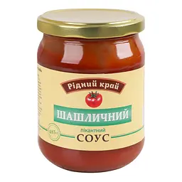 Соус Рідний край Шашличний пікантний 485 г - мініатюра 5