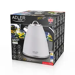 Електрочайник Adler AD 1343 Grey - мініатюра 8