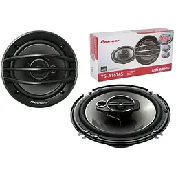 Автомобільна акустика Pioneer TS-A1674S 3-х смугові 16 см 300 Вт чорна - мініатюра 6