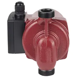Насос циркуляційний 100Вт Hmax 6м Qmax 75л/хв Ø1" 130мм+гайки Ø¾" AQUATICA (774131) - мініатюра 6