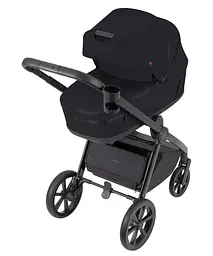 Коляска 2 в 1 Carrello Omega CRL-6540 Cosmo Black дощовик москітна сітка LED-ліхтарик - мініатюра 9