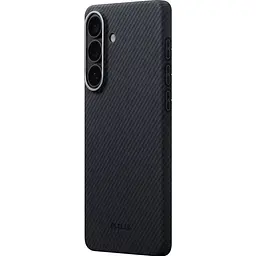 Чохол Pitaka Edge Case Aaron Button 600D Twill для Samsung Galaxy S26 Plus Black/Grey (KS2601S) - мініатюра 3