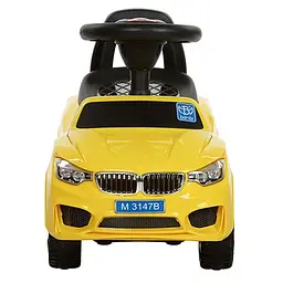 Каталка-толокар Bambi M 3147B-6 Жовтий музичний - мініатюра 2