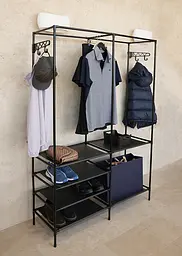 Вішалка для одягу с полицями FABRIKA HANG - мініатюра 5