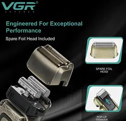 Бритва VGR V-337 для гоління та стрижки Професійна сітчаста - мініатюра 4