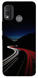Чохол Demsky Червоно-біла дорога для Nokia G11 Plus