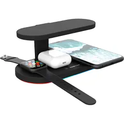 Зарядний пристрій Canyon 5in1 Wireless charger with UV sterilizer (CNS-WCS501B) - мініатюра 5