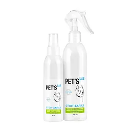 Засіб для усунення плям і запаху сечі собак Pet's Lab Стоп-запах 150 мл
