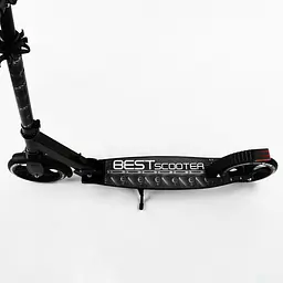 Самокат Best Scooter 57х14х80-98.5 см Чорний 000231602 - мініатюра 3