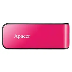 USB флеш накопичувач Apacer 64GB AH334 pink USB 2.0 (AP64GAH334P-1)