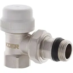 Кран термостатичний Koer кутовий 1/2" KR.921-Gi KR2682