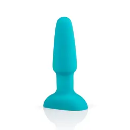 Анальна пробка B-Vibe Rimming Plug 2 15 см (бірюзовий) - мініатюра 3