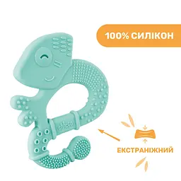 Прорізувач для зубів Chicco Ігуана, блакитний (28110.20) - мініатюра 2