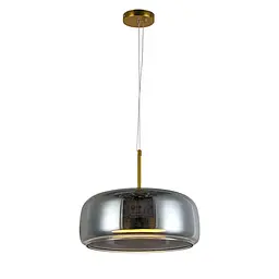 Підвісний світильник LED Levistella 909XL158-1 led (330) AB+GY, 9W, бронза + чорний, сучасний стиль для вітальні - мініатюра 2