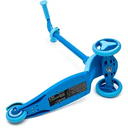 Самокат iSporter mini LED синій (M3Z_Blue) - мініатюра 10