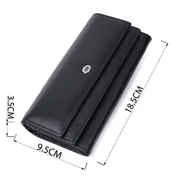 Жіночий шкіряний гаманець ST Leather 18,5х9,5х3,5 см acs0029411 - мініатюра 3