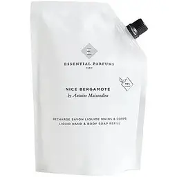 Рідке мило для тіла та рук Essential Parfums Nice Bergamote 500 мл Рефіл
