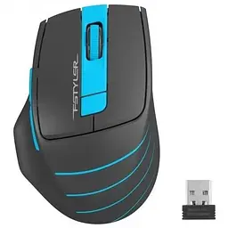 Миша Fstyler FG30S, Gray/Blue A4Tech teh0020435