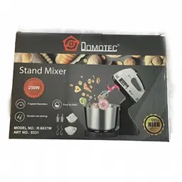 Міксер Domotec 6637W ручний з металевою чашею, 450 Вт, 7 швидкостей, чаша 2 л - мініатюра 2