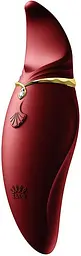 Масажер Zalo Hero Pulse Wave Massager Імпульсно-хвильовий для клітора, 14.6 см червоний