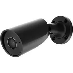 IP-Камера дротова Ajax BulletCam, 5мп, 4мм, Poe, True WDR, IP 65, ІЧ 35м, аудіо, кут огляду 75°до 85°, вулична, чорна