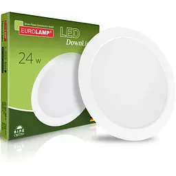 Світильник Eurolamp Downlight NEW 24W 2150Lm 4000K (LED-DLR-24/4(new))