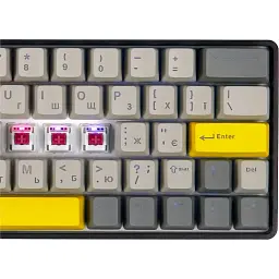 Клавіатура Epomaker EP64 Mulan Black (EP64-B-M) [125696] - мініатюра 5
