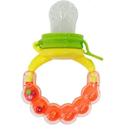 Ніблер з брязкальцем Mega Zayka MGZ-0005 (Orange) - мініатюра 2
