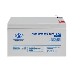 Акумулятор мультигелевий LPM-MG 12V - 7 Ah - мініатюра 2