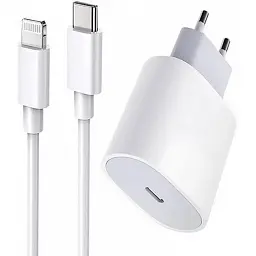 Мережевий зарядний пристрій Apple 20W USB-C Power Adapter + Cable HC White