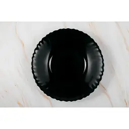 Тарілка обідня Vittora Black 22 см (111002) - мініатюра 2