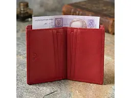 Жіноче портмоне 3549 Newcontatto Червоне 8x10,5 см TONY PEROTTI acs0032560 - мініатюра 2