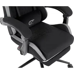Геймерське крісло GT Racer X-2324 Fabric Black/Gray [121448] - мініатюра 7