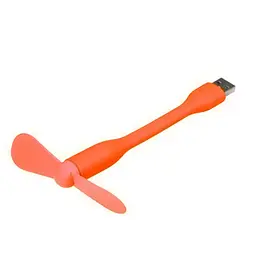 Вентилятор мобільний USB помаранчевий - мініатюра 7