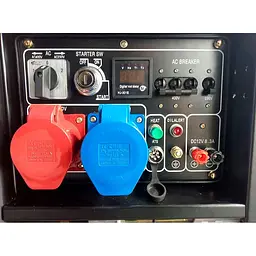 Генератор Синхронний KonnerSohnen KS 9100HDE-1/3 122кг / 7000 Вт / Дизель (KS9100HDE-1/3ATSR) - мініатюра 6