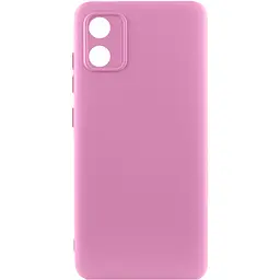 Чохол Silicone Cover Ummi Lakshmi Full Camera (AA) для Motorola Moto E13 Рожевий / Pink
