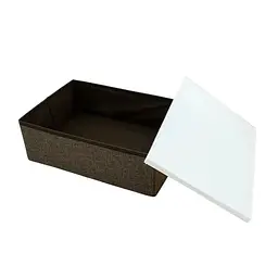 Короб для зберігання Handy Home з пластиковою кришкою 33x23x11 см (EH-01S) - мініатюра 6
