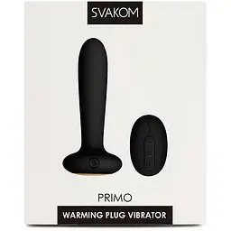 Анальна пробка Svakom Primo Black - мініатюра 7