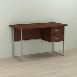 Комп'ютерний стіл Ferrum-decor Таккота 75x100x60 сірий ДСП Венге 32мм (FRD-102309)