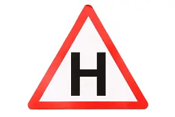 Наклейка наліпка знак Навчальний 15x15см