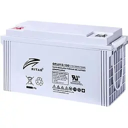 Акумулятор Ritar GEL 12V/100Ah/1200Wh [OPzV12-100] [125621]