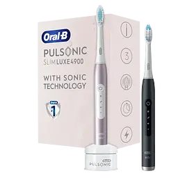 Електрична зубна щітка Oral-B Pulsonic Slim Luxe 4900 S411.526.3H типу 3717, 2 шт. - мініатюра 3