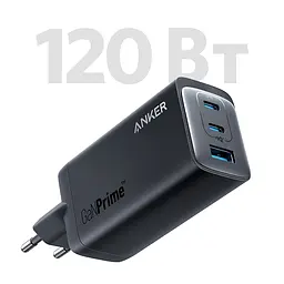 Блок живлення зарядний адаптер на 3 порти Anker 737 A2148 120W - мініатюра 3