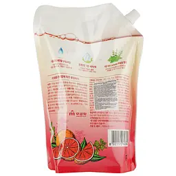Мийний засіб Mukunghwa Kitchen Soap Grapefruit & Mint Dishwashing Detergent 1.2 л - мініатюра 3