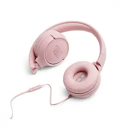 Навушники з мікрофоном JBL T500 Pink (JBLT500PIK) - мініатюра 5