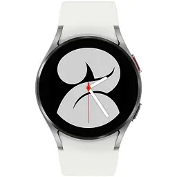 Samsung Galaxy Watch 4 (1.20", 396x396, 16 ГБ, Wear OS, Bluetooth 5.0) Срібний (Grade C) Seller Refurbished