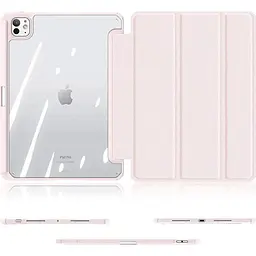 Чохол-книжка Dux Ducis Toby Series With Pencil Holder для Apple iPad Pro 13` M4/M5 (2024-2025) Pink [112720] - мініатюра 6