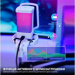 Мікрофон Fifine Q6TW White [119454] - мініатюра 5